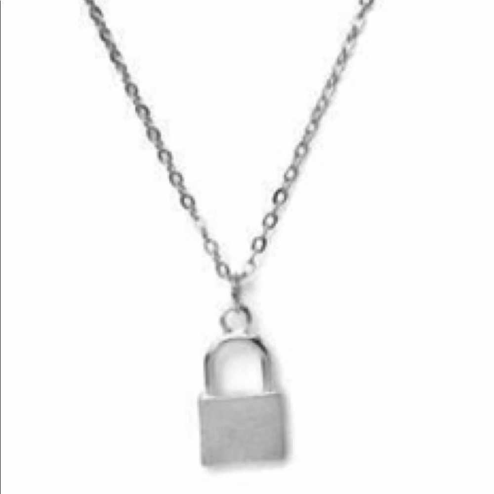 “Lock” Pendant Necklace